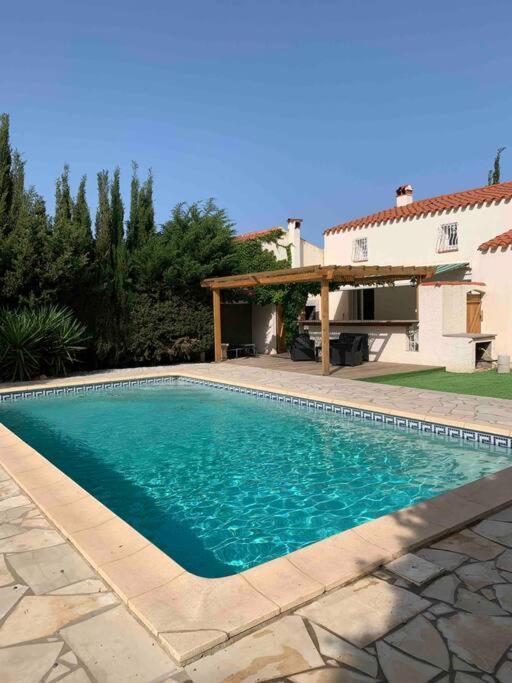 Jolie Villa Piscine A 15 Min Du Barcares Salses-le-Château Exterior foto